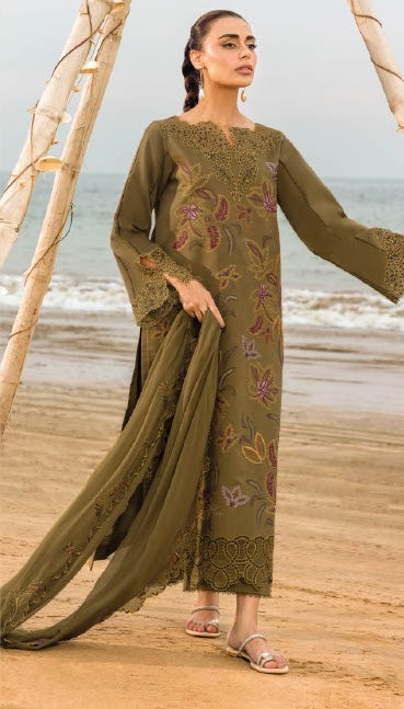 Rang Rasiya Festive Unstitched - LEAH