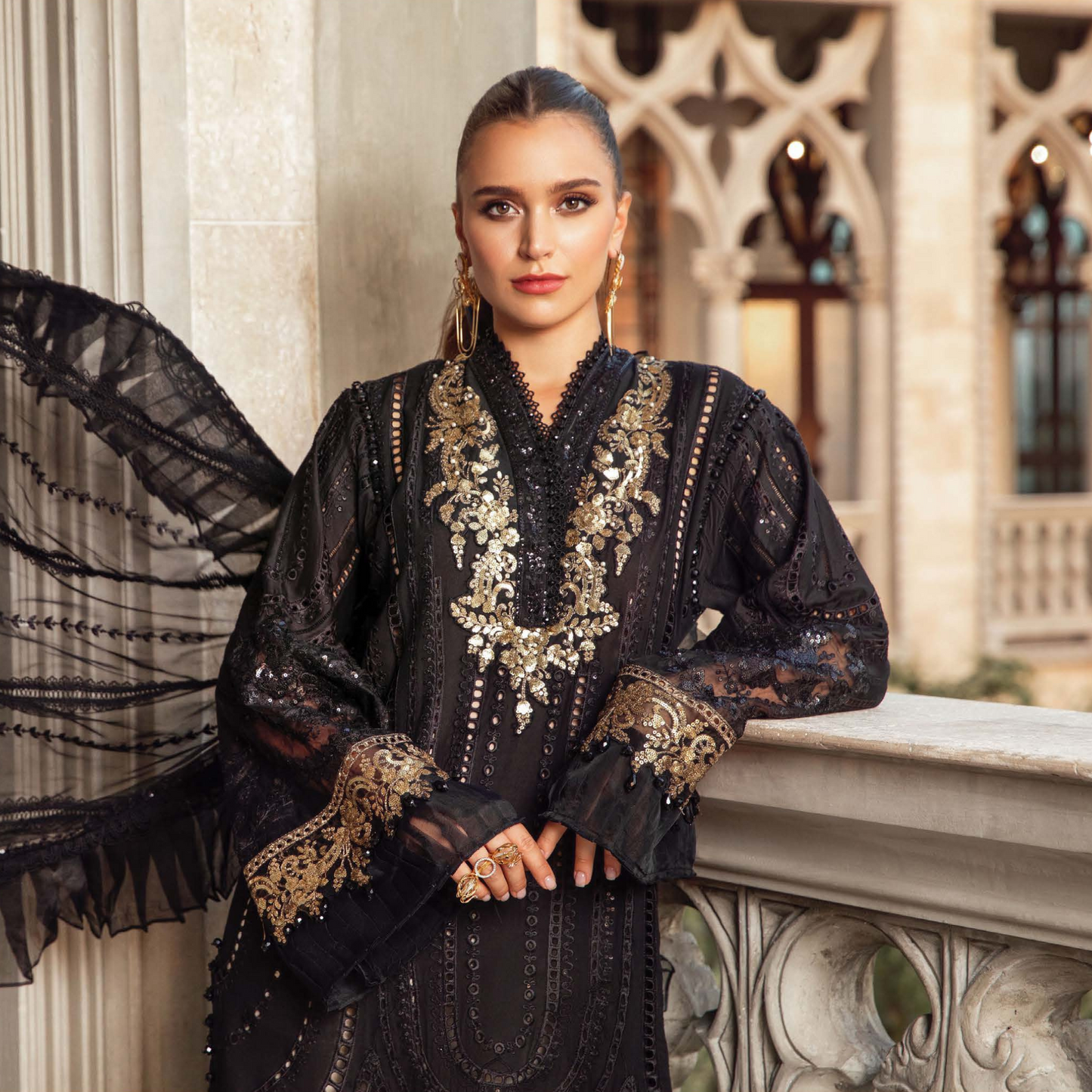 MARIA.B 3 Piece - Unstitched Suit | EID LAWN-24-01