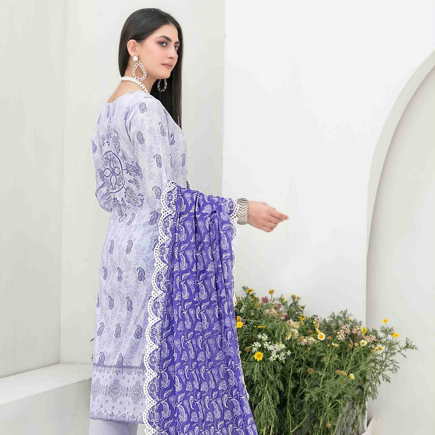 Gulposh Unstitched Collection 3pc