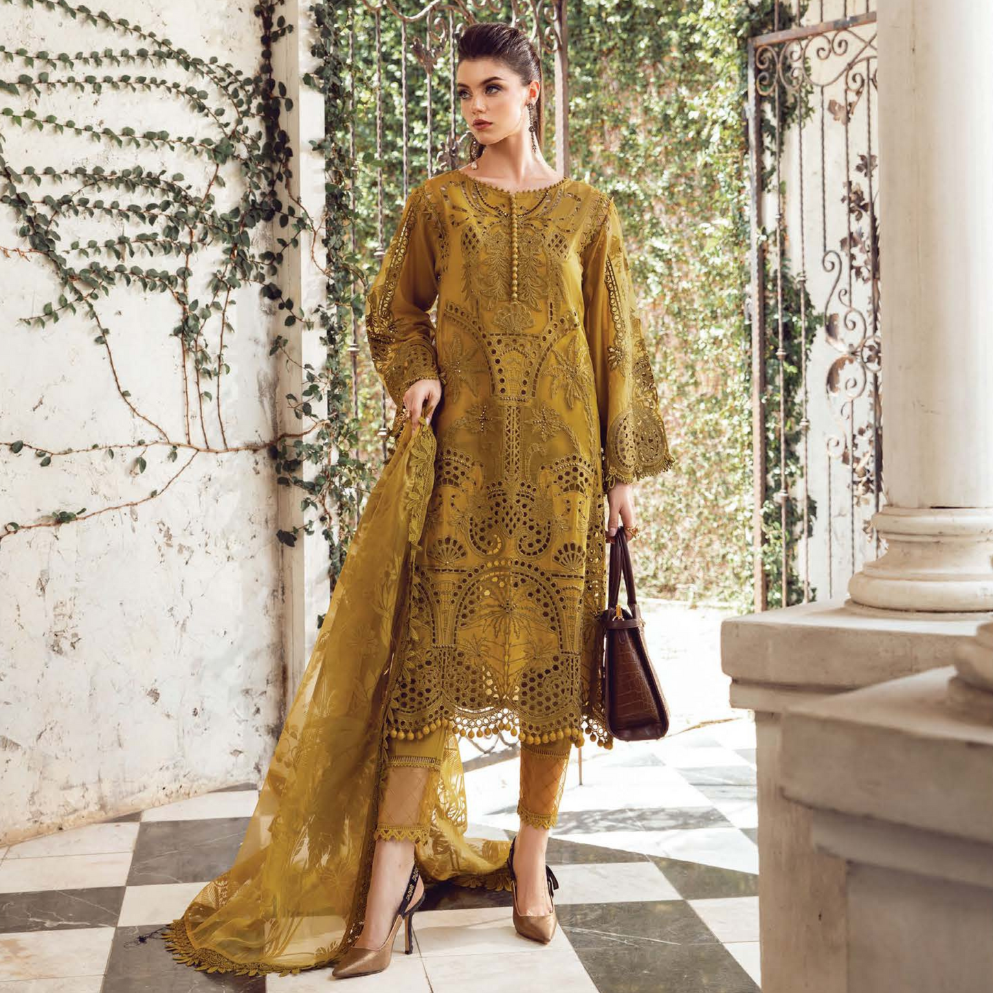 MARIA.B 3 Piece - Unstitched Suit | EID LAWN-24-01