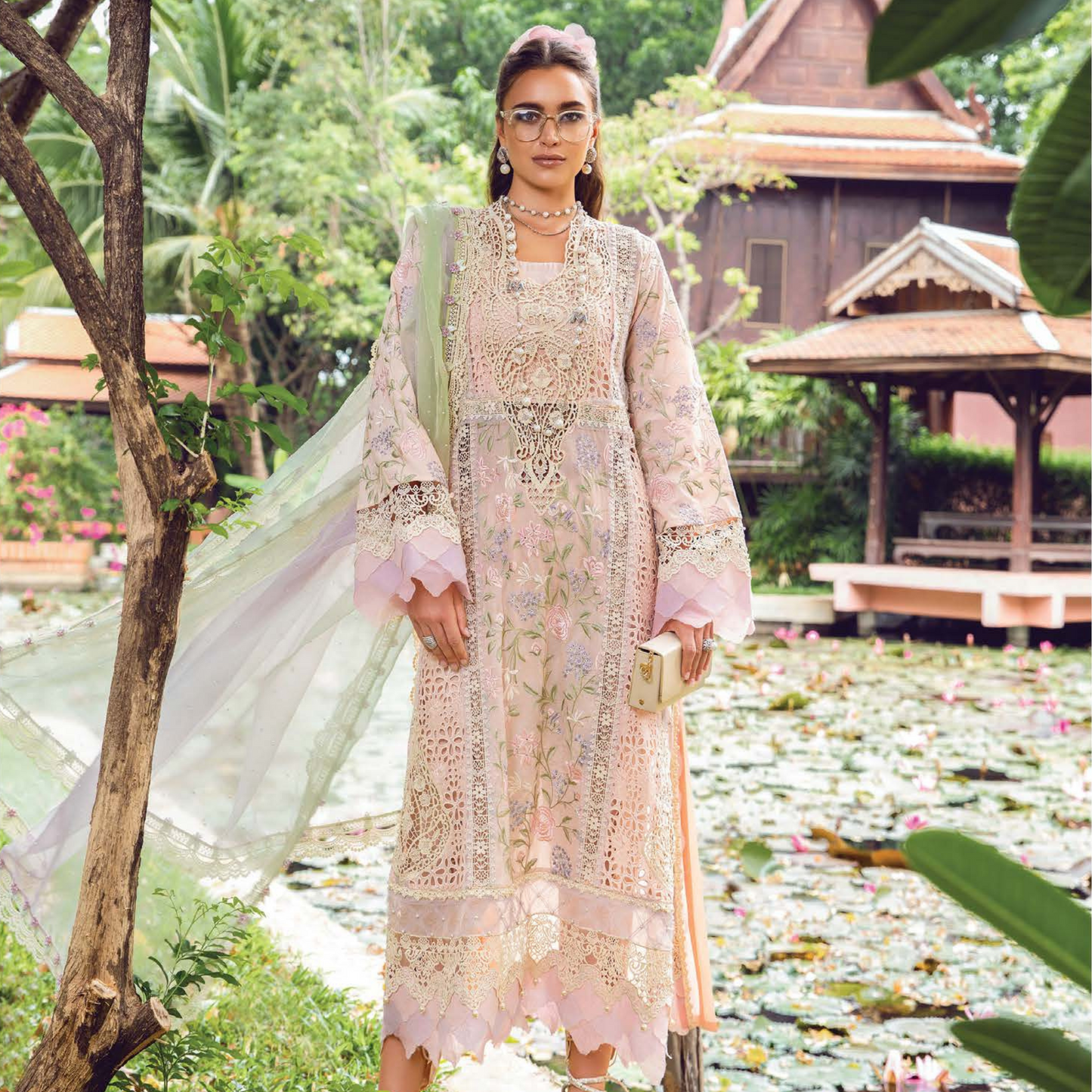MARIA.B 3 Piece - Unstitched Suit | EID LAWN-24-01