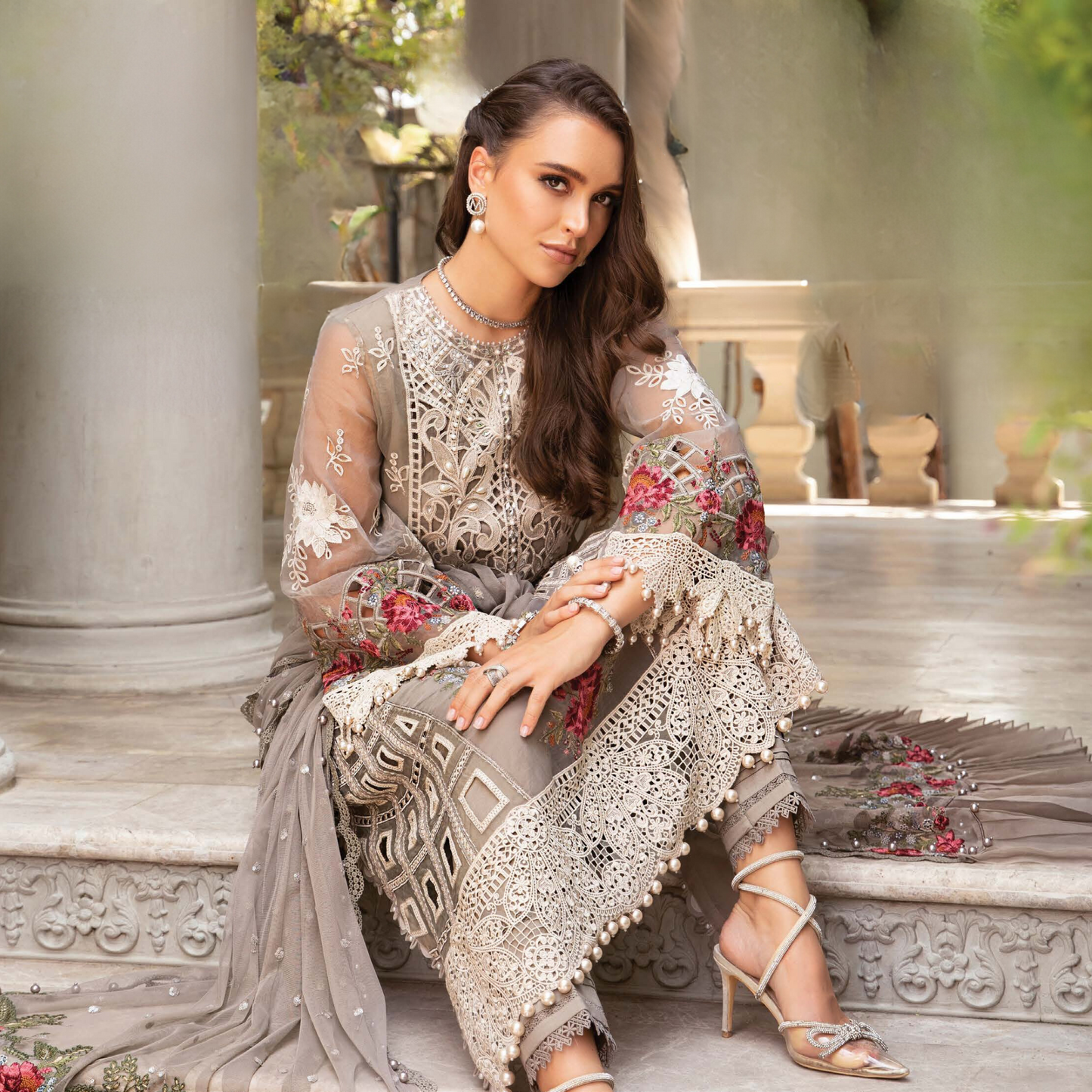 MARIA.B 3 Piece - Unstitched Suit | EID LAWN-24-01