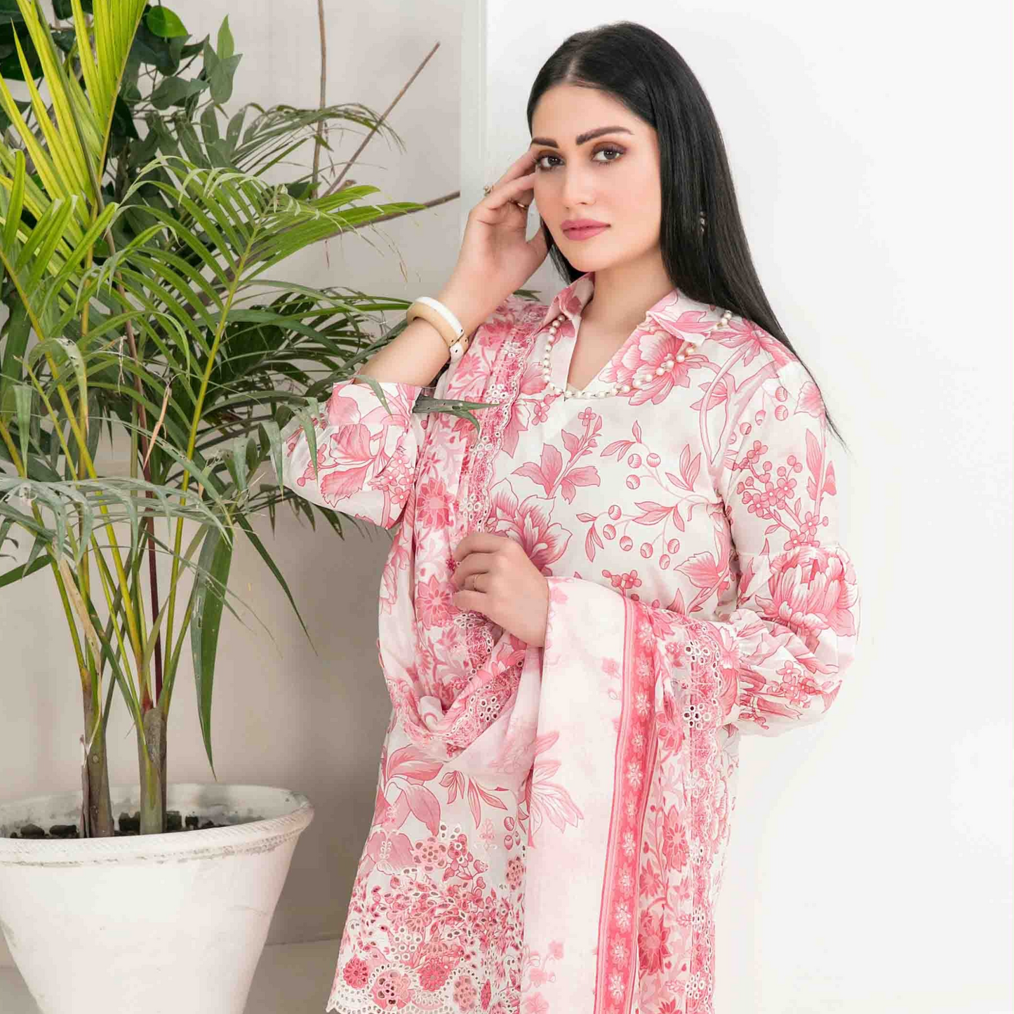 Gulposh Unstitched Collection 3pc