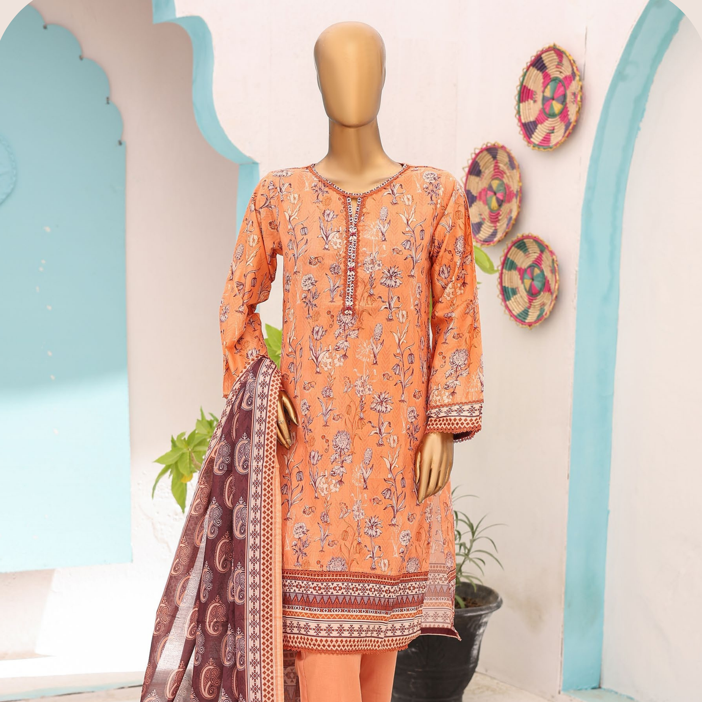 Riwayat Premium Printed Lawn Stitched