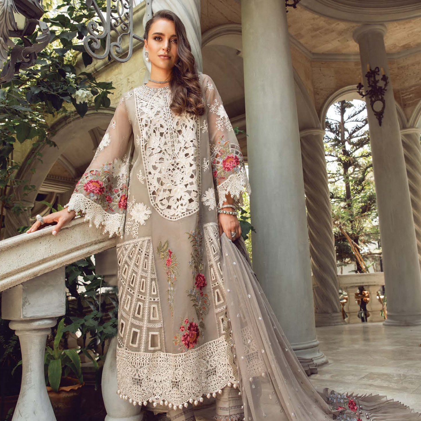 MARIA.B 3 Piece - Unstitched Suit | EID LAWN-24-01