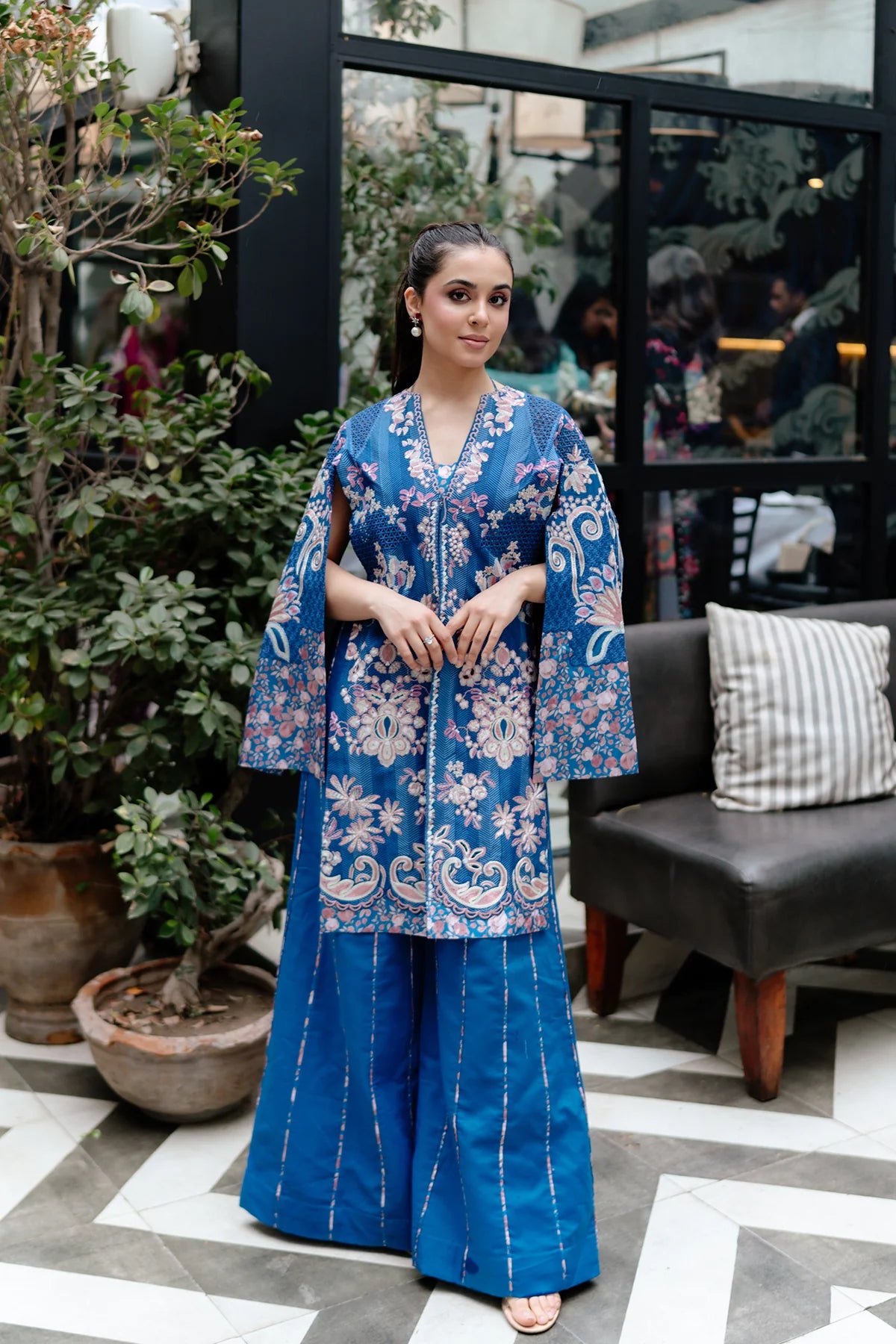Afrozeh Summer Unstitched - Eclipse