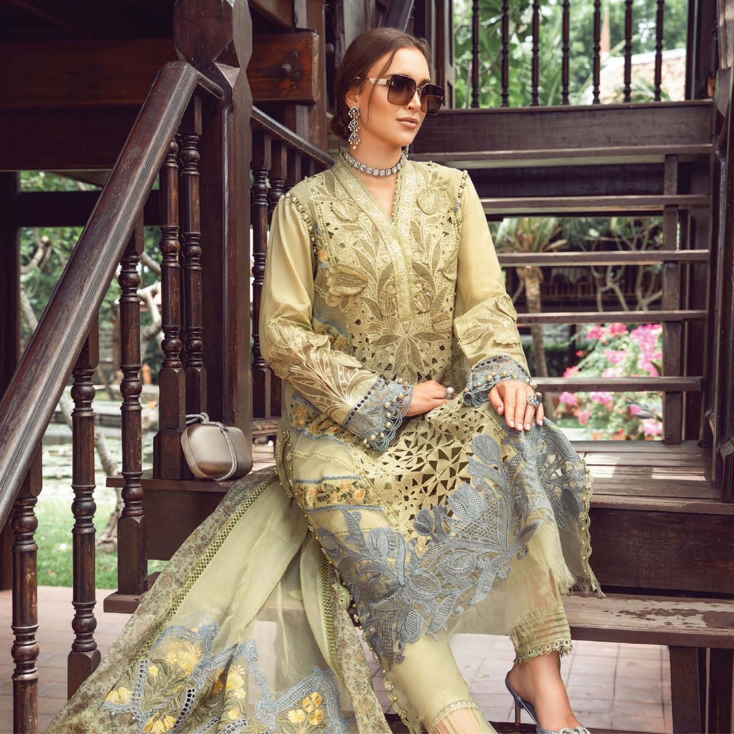 MARIA.B 3 Piece - Unstitched Suit | EID LAWN-24-01
