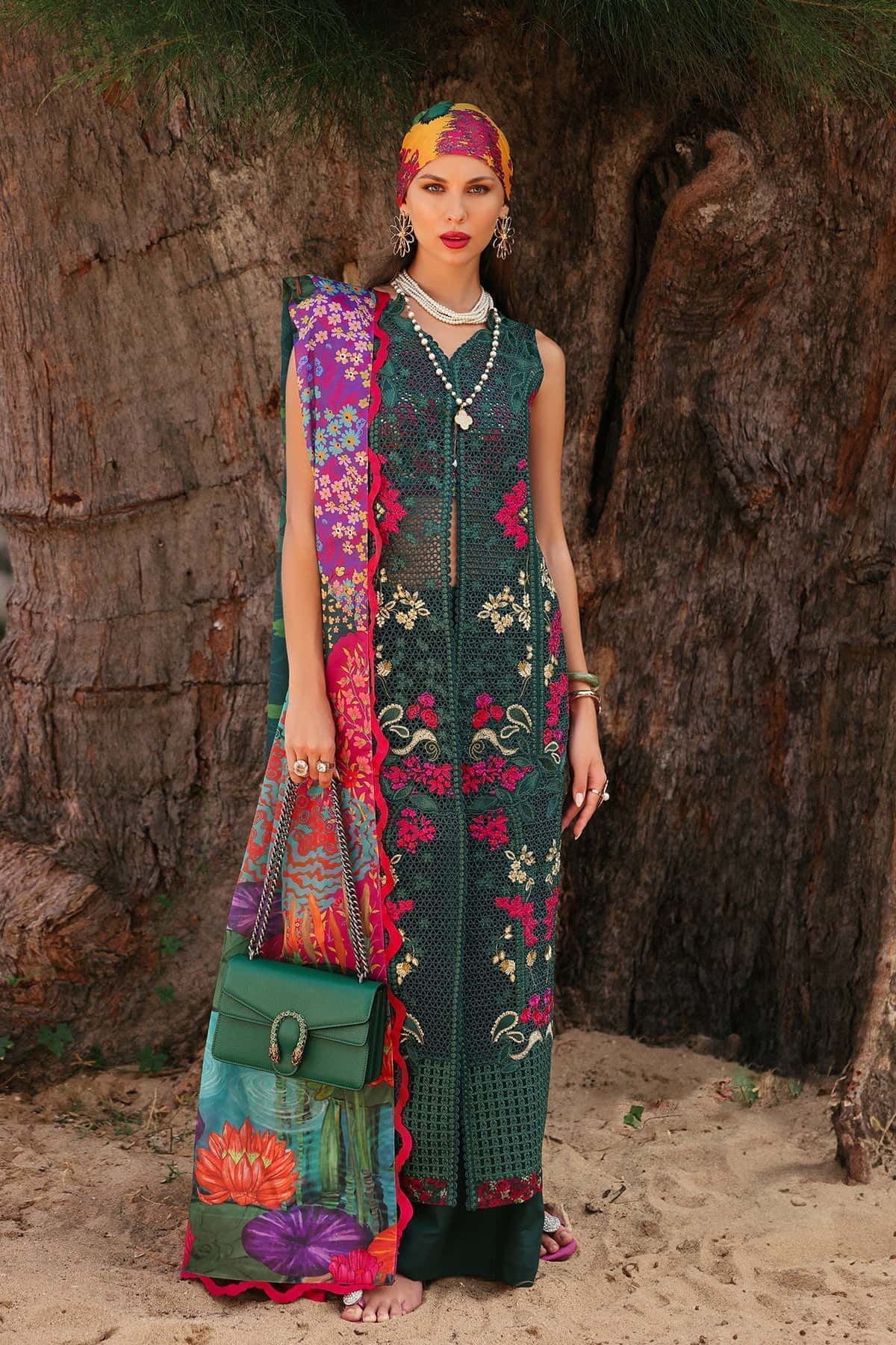 Afrozeh Summer Unstitched - Vermora