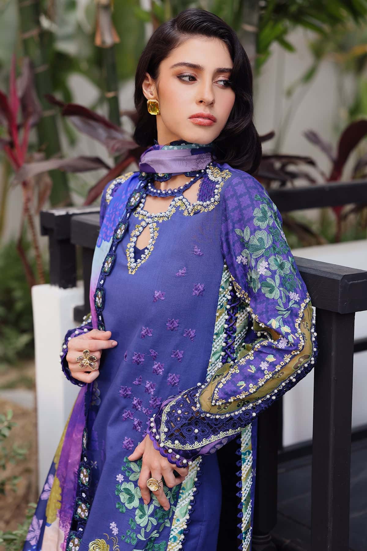 Afrozeh Summer Unstitched - Lumora