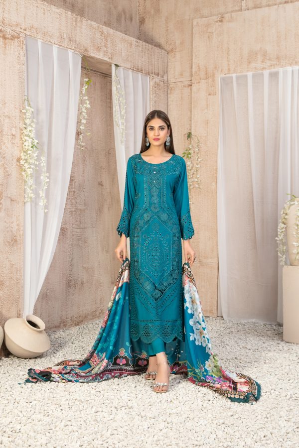 ILONA Embroidered Staple Linen D-9582