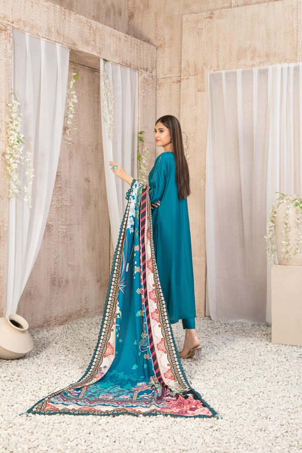 ILONA Embroidered Staple Linen D-9582