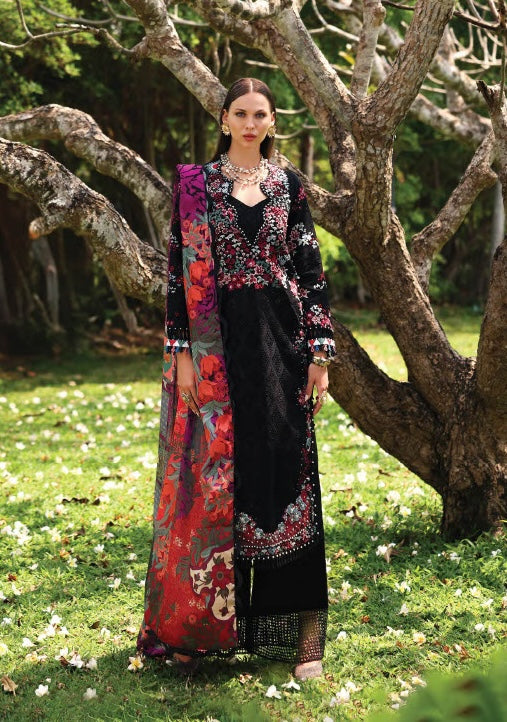 Afrozeh Summer Unstitched - Elva