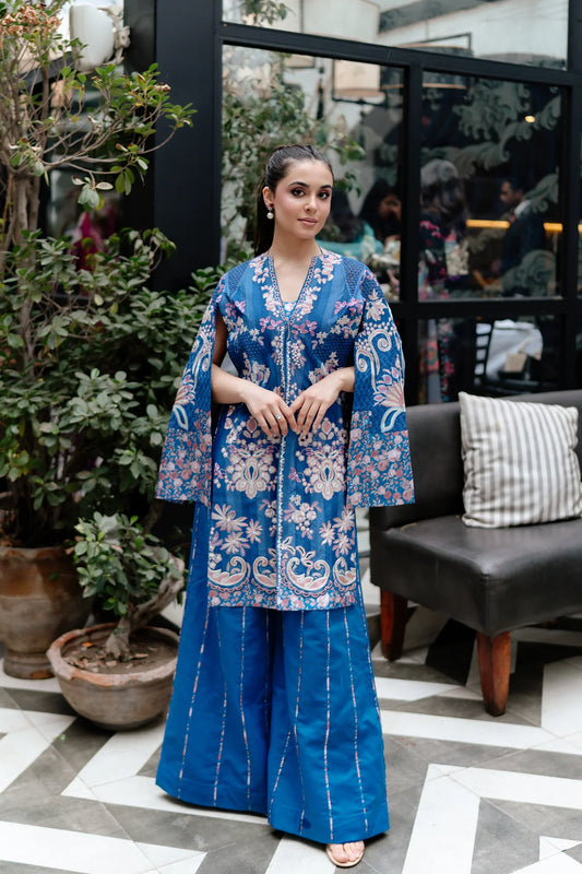 Afrozeh Summer Unstitched - Eclipse