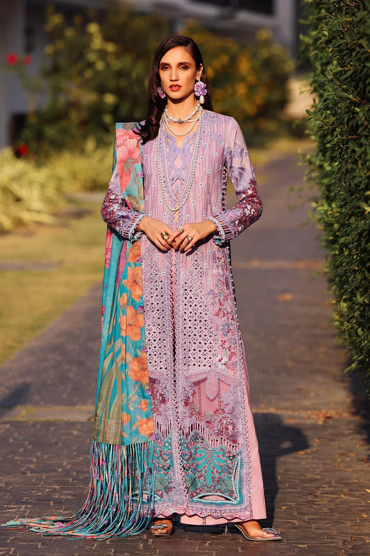Afrozeh Summer Unstitched - Chrysa