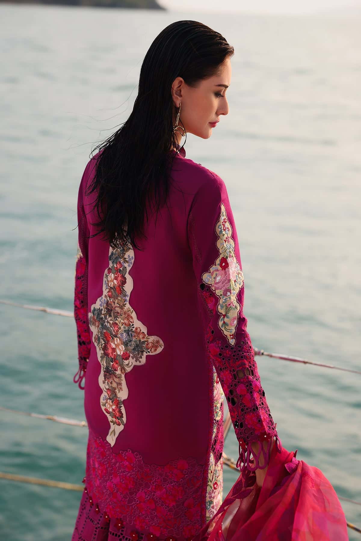 Afrozeh Summer Unstitched - Serene