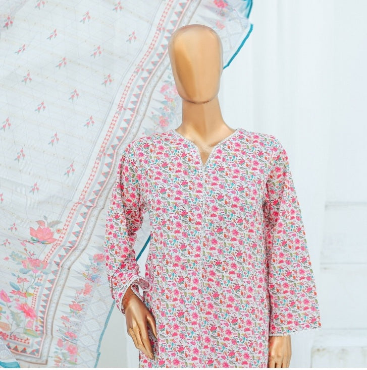 Bin Saeed Ready Made Printed Cotton Dress