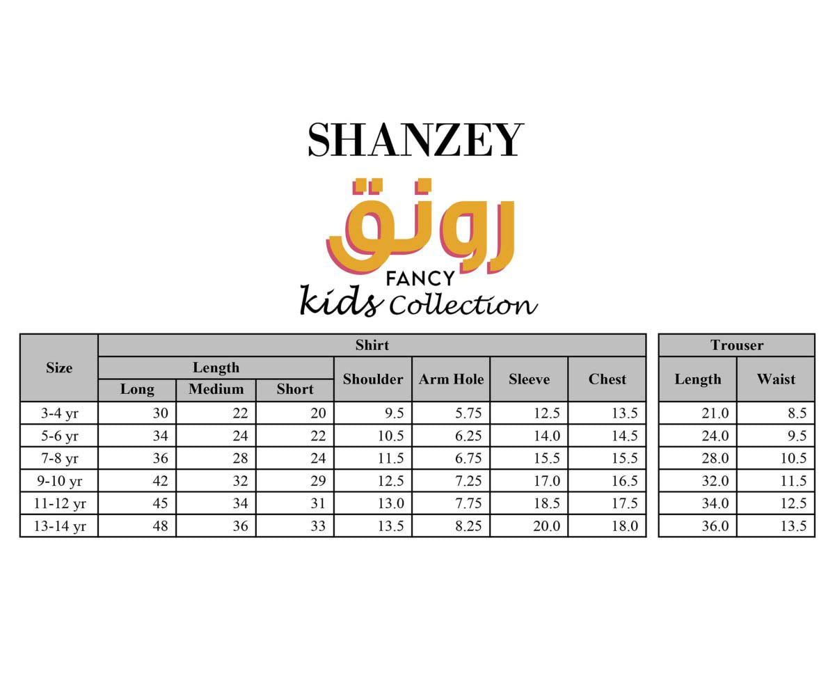 Raunaq by Shanzey Kids Pret Collection'2023-SHK-1407